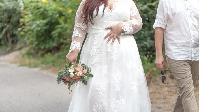 Wedding dresses for chubby-Mont Elisa