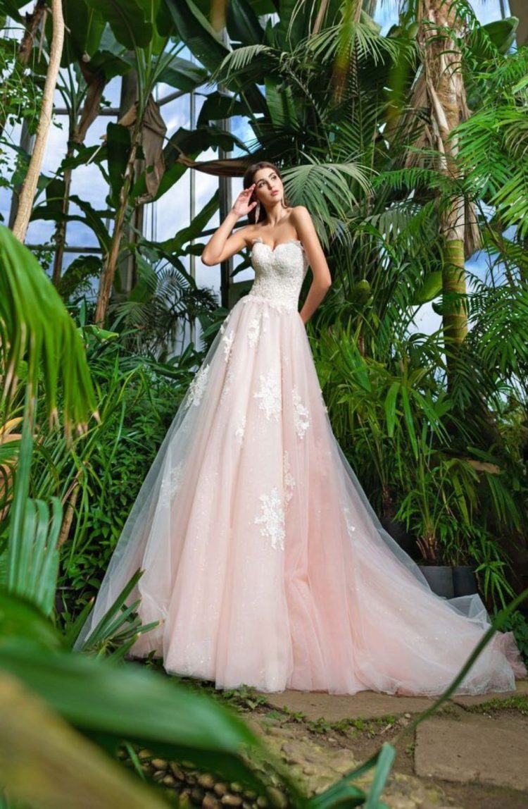 Wedding dresses with tulle