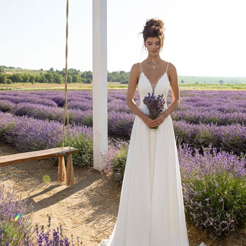 Wedding dresses that look like dresses-Mont Elisa